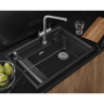 Кухонная мойка GRANULA KS-7308R ШВАРЦ кварц 7308R SHBAPC